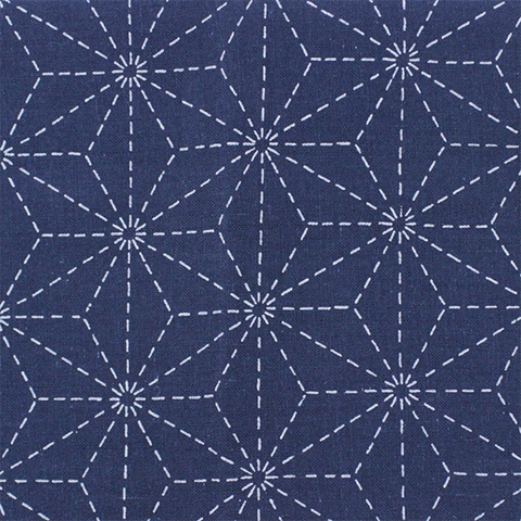 Sashiko Navy Cloth - Galaxy