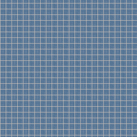 Tilda - Creating Memories - Plaid Blue
