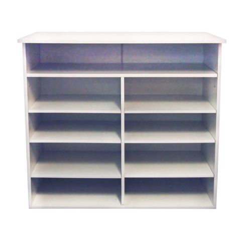 Elements Cutting Table - 92cm White (Flat Packed)