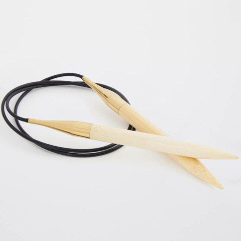 KnitPro - Bamboo Circular Knitting Needles - Bamboo 80cm x 9.00mm