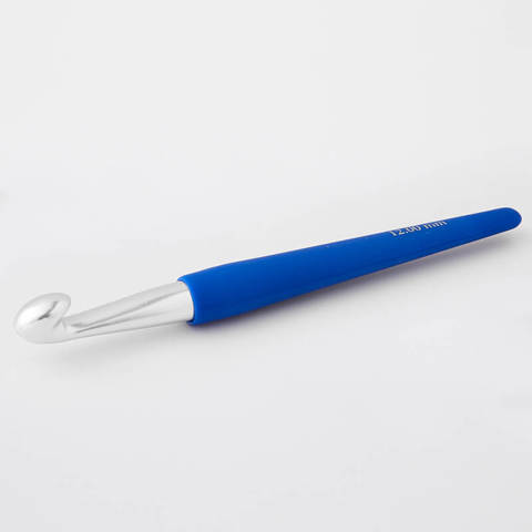 KnitPro - Waves Crochet Hook 15cm - Metal 12.00mm