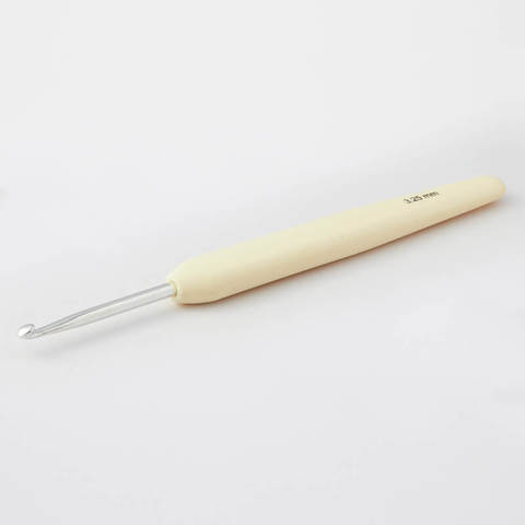 KnitPro - Waves Crochet Hook 15cm - Metal 3.25mm