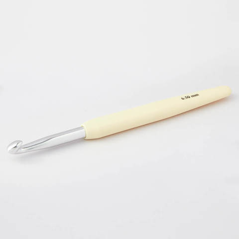 KnitPro - Waves Crochet Hook 15cm - Metal 6.50mm