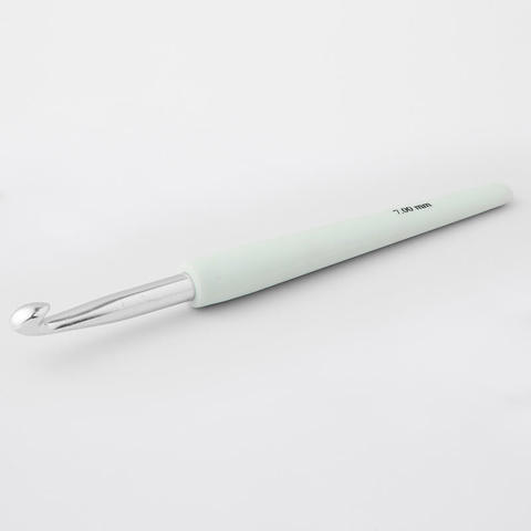 KnitPro - Waves Crochet Hook 15cm - Metal 7.00mm