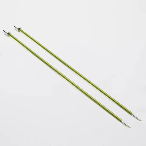 KnitPro - Zing Single Point Knitting Needles - Aluminium 35cm x 3.50mm