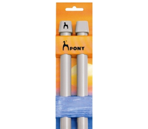 Knitting Needle Knobbed Pair 30cm - 25mm
