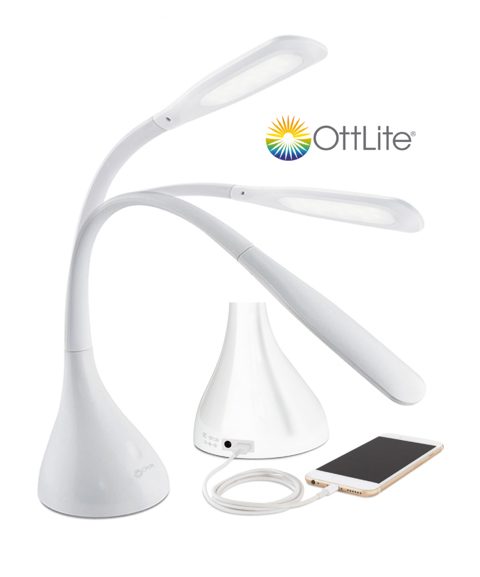 Creative Curves LED Desk Lamp Light