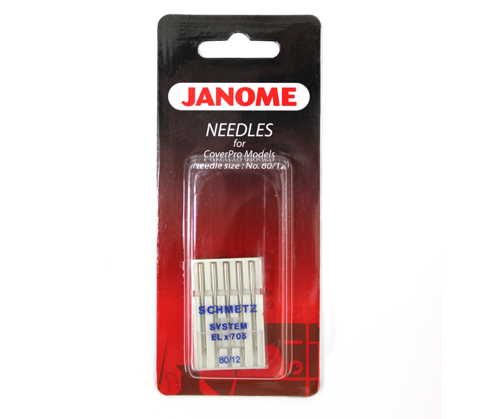 Janome - Machine Needles - For CoverPro 80/12