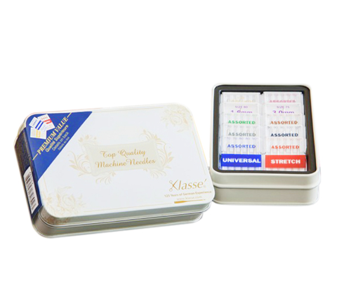 Klasse Needle Pack Tin Box - 10 Assorted Pack