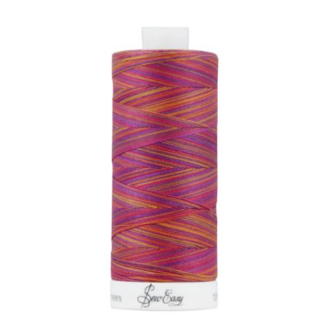 SEW EASY COLLECTION - Fine Quilting Thread 100% Cotton - variegated  50/3 731m col 4205