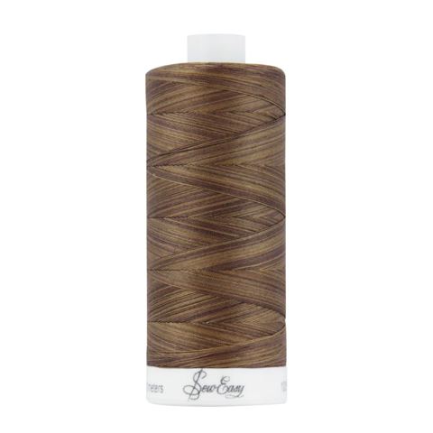 SEW EASY COLLECTION - Fine Quilting Thread 100% Cotton - variegated  50/3 731m col 4228