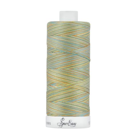 SEW EASY COLLECTION - Fine Quilting Thread 100% Cotton - variegated  50/3 731m col 4258