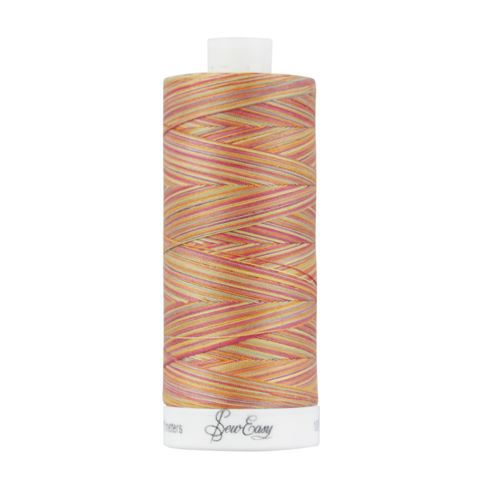 SEW EASY COLLECTION - Fine Quilting Thread 100% Cotton - variegated  50/3 731m col 4260