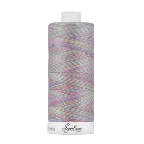SEW EASY COLLECTION - Fine Quilting Thread 100% Cotton - variegated  50/3 731m col 4267