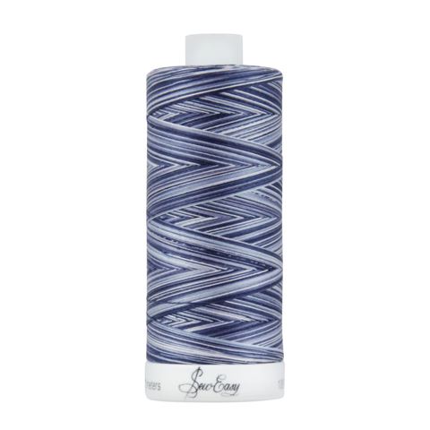 SEW EASY COLLECTION - Fine Quilting Thread 100% Cotton - variegated  50/3 731m col 4275