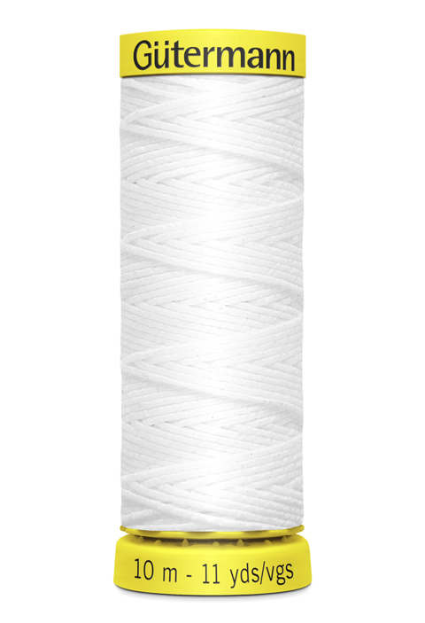 GUTERMANN - Thread Elastic 10M5019 white