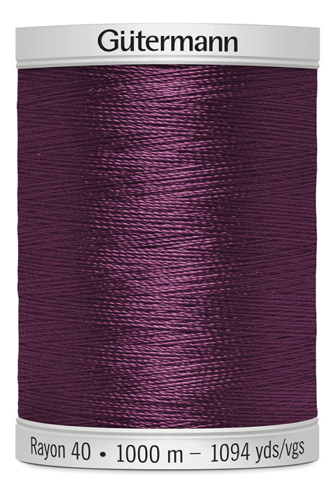 GUTERMANN - Thread Rayon 40 1000M Sulky Machine Embroidery - 100% viscose