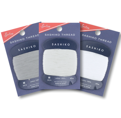 Sashiko Thin Thread - 3 Pack - Neutrals