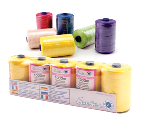 Hemline - 1000m Thread - 100% polyester