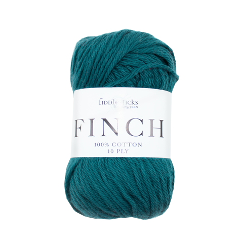 FIDDLESTICKS Finch Cotton Yarn-Peacock