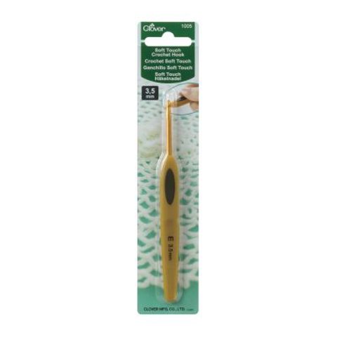 CLOVER - Soft Touch Crochet Hook 3.5mm