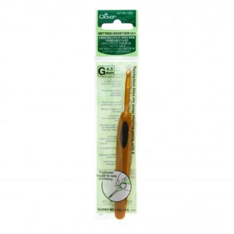 CLOVER - Soft Touch Crochet Hook 4.0mm