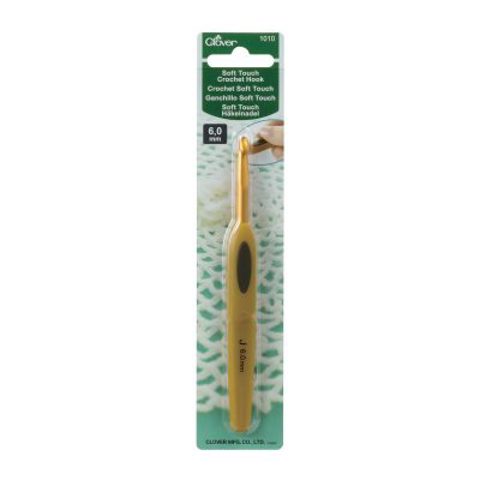 CLOVER - Soft Touch Crochet Hook 6.0mm