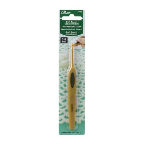 CLOVER - Soft Touch Crochet Hook 3.0mm