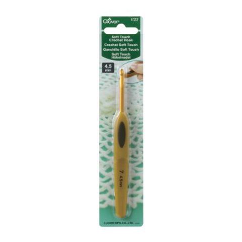CLOVER - Soft Touch Crochet Hook 4.5mm